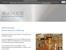 Tablet Screenshot of banke-ps.de